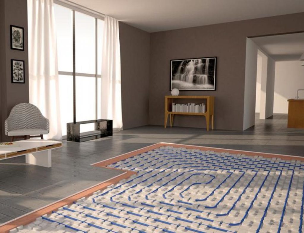 Accueil plancher chauffant rafraichissant